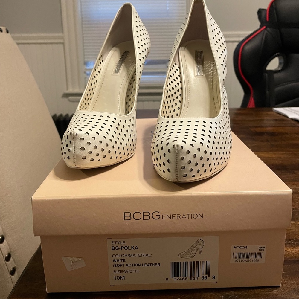 White heels